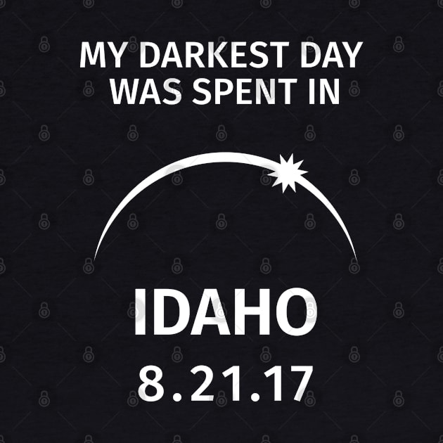 My Darkest Day Was Spent in Idaho 2017 Solar Eclipse by creativecurly